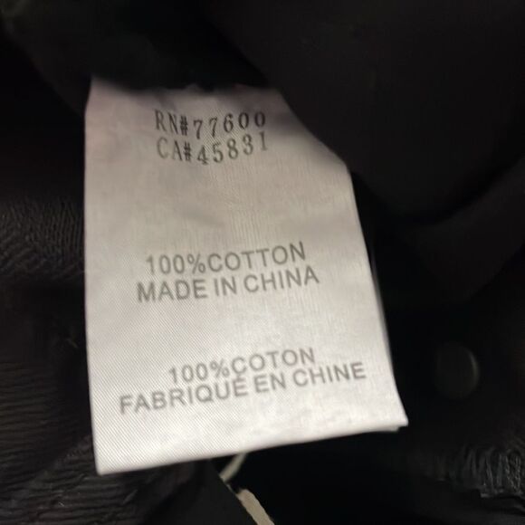 Free People x Sandrine Rose High Rise Wide Leg Cotton Jeans Button Fly Black 27 - Picture 6 of 9